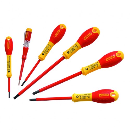 Stanley® Fatmax™ 6 Piece Insulated Slotted Pozi Set
