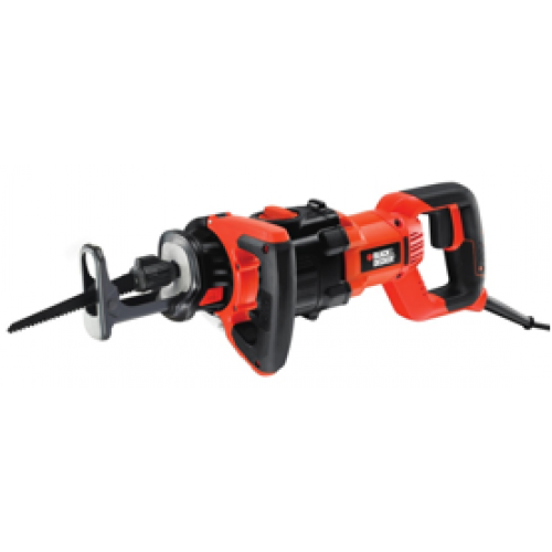 750W Corded Reciprocating Saw with Branch Holder and 2x Blades