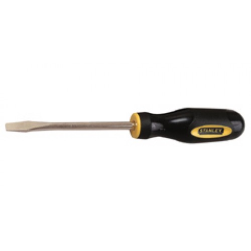 Standard Fluted Standard Slotted Tip Screwdriver, 1/4 Inch X 4 Inch