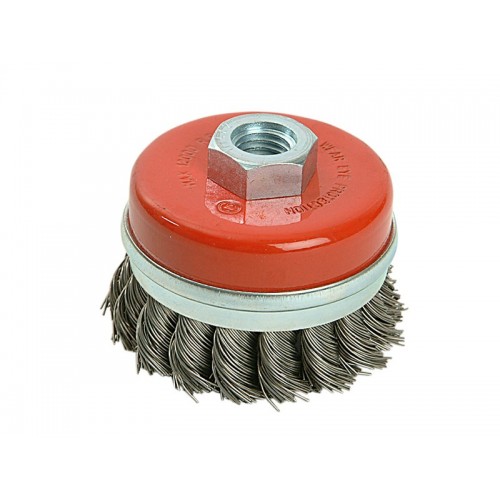Twist Knot Wire Cup Brush 65x22mm M14