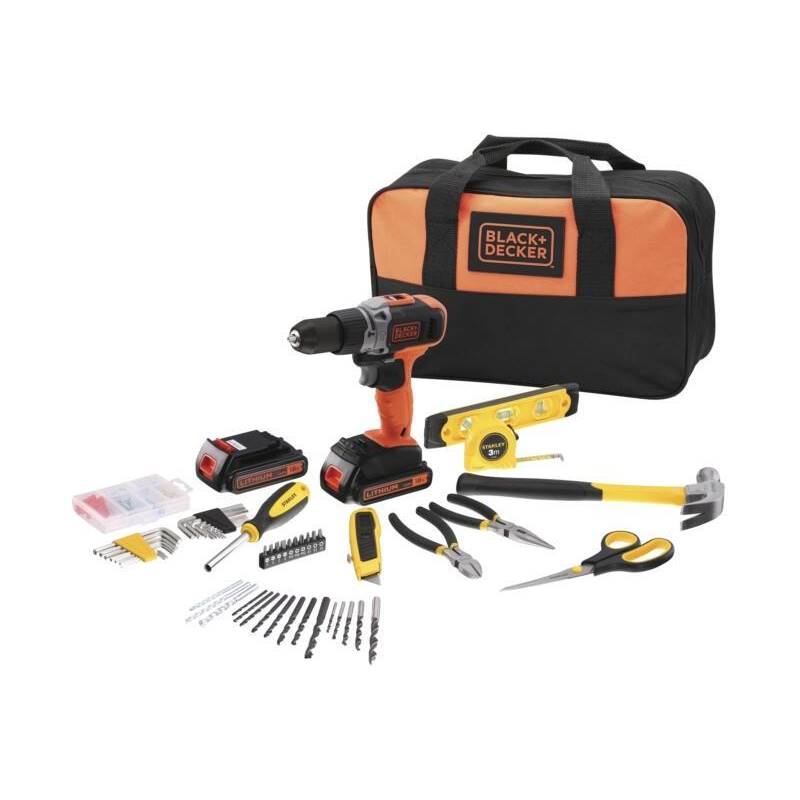 18VHammerdrillwith2batteries-150accessories-_1 Κρουστικό δραπανοκατσάβιδο 18V με 2 μπαταρίες + 150 accessories