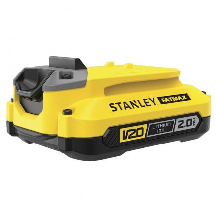 18v-20-ah-lithium-battery Stanley FatMax - ΜΠΑΤΑΡΙΑ 18V - 2.0AH