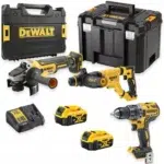 ΣΕΤ ΔΡΑΠΑΝΟΚΑΤΣΙΑΒΙΔΟ , 18V XR BRUSHLESS ΠΙΣΤΟΛΕΤΟ & 18V XR BRUSHLESS ΓΩΝΙΑΚΟΣ ΤΡΟΧΟΣ 125mm