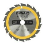 Δίσκος-wood-construction-165mmx20 18T-30T Φορητών Δισκοπρίονων
