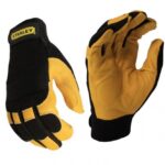 Γάντια hybrid με Δέρμα και Αντίσταση στην τριβή- resists abrasion strong grip